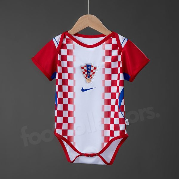Body Bébé Croatie Domicile Coupe du Monde 2026