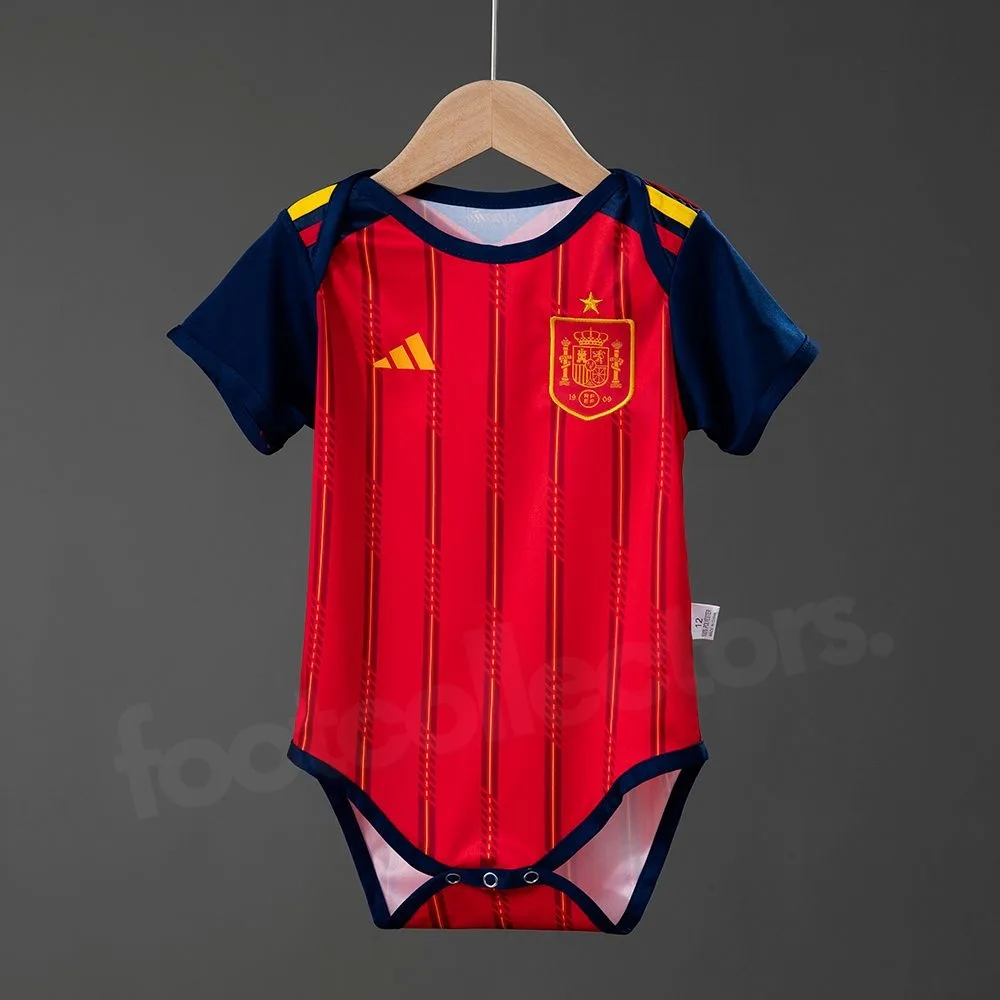 Body Bébé Espagne Domicile Coupe du Monde 2026 (1)