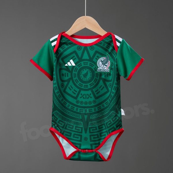 Body Bébé Mexique Domicile Coupe du Monde 2026