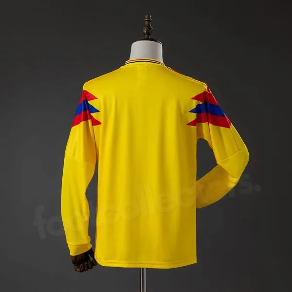 Maillot Colombie Domicile 1990 Manches Longues