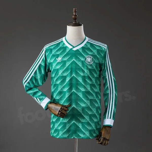 Maillot Allemagne Exterieur 1990 1991 Manches Longues