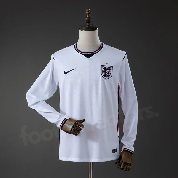 Maillot Angleterre 2026 2027 Domicile Manches Longues