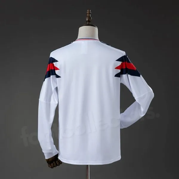 England Home Shirt 1990/1991 Long Sleeve