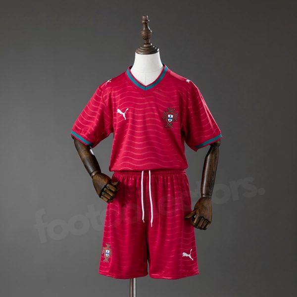 Maillot Enfant Portugal 2026 2027 Domicile