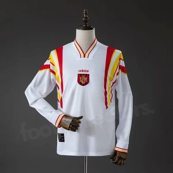 Spain 1996 Away Shirt - Long Sleeves