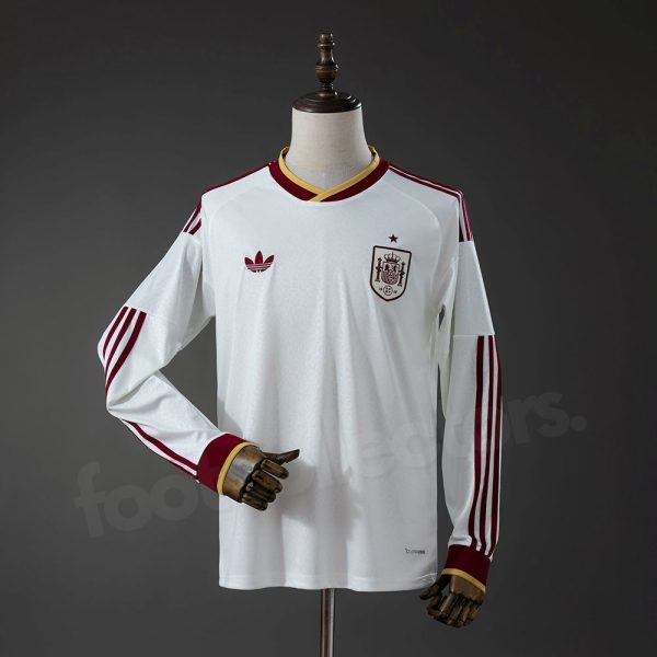 Maillot Espagne Exterieur 2026 2027 Manches Longues