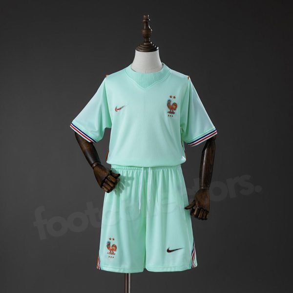 Maillot Equipe de France Enfant Vert Coupe du Monde 2026