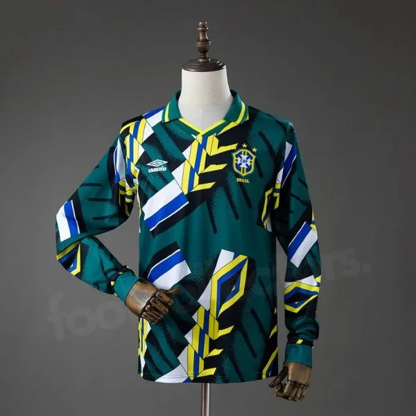 Maillot Bresil Gardien 1996 1997 Manches Longues