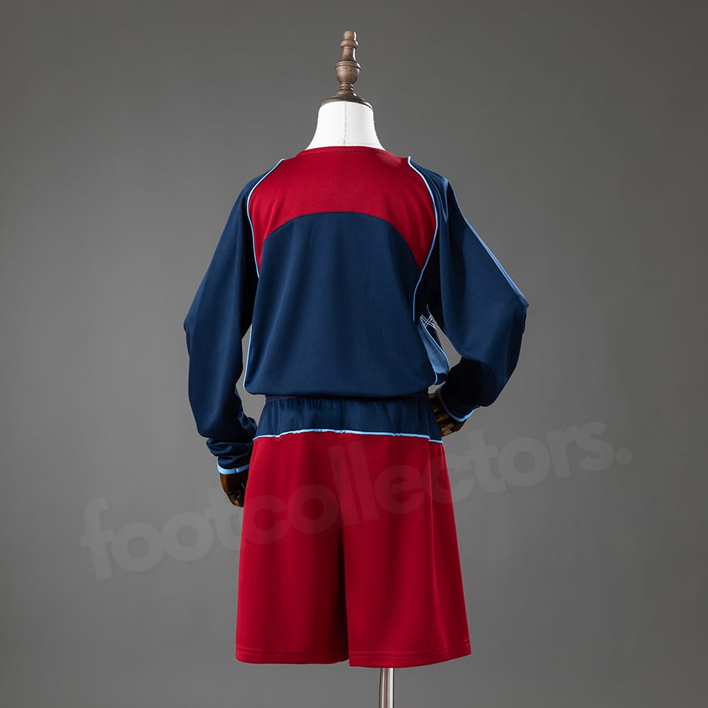 Maillot Enfant Atletico Madrid Domicile 2004 2005 Manches Longues