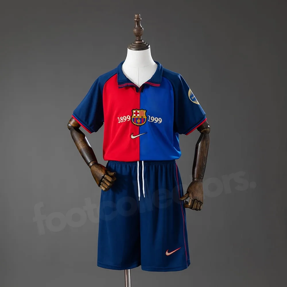 Maillot Enfant Barca 100 Ans Anniversaire