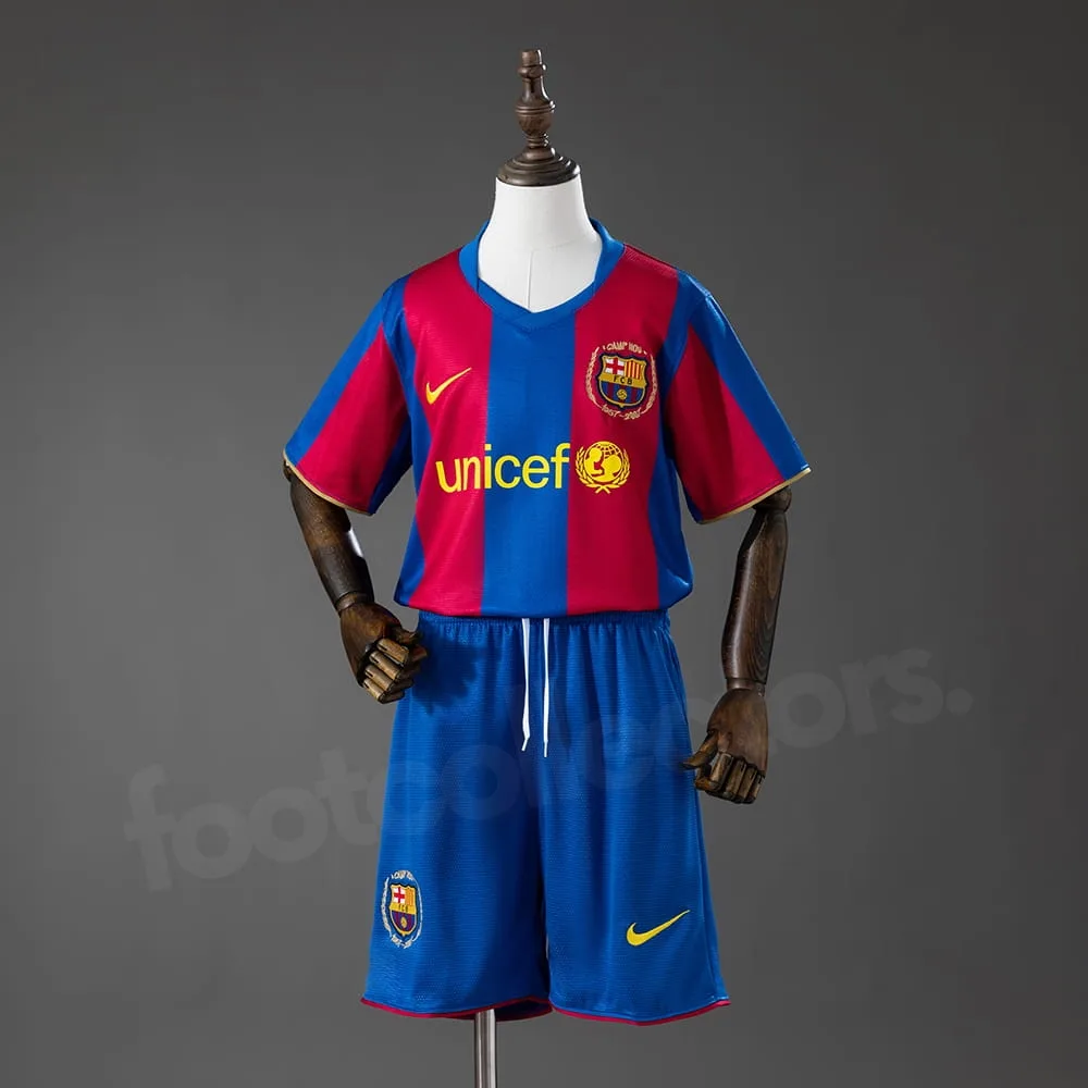 Maillot Enfant Barca Domicile 2007 2008