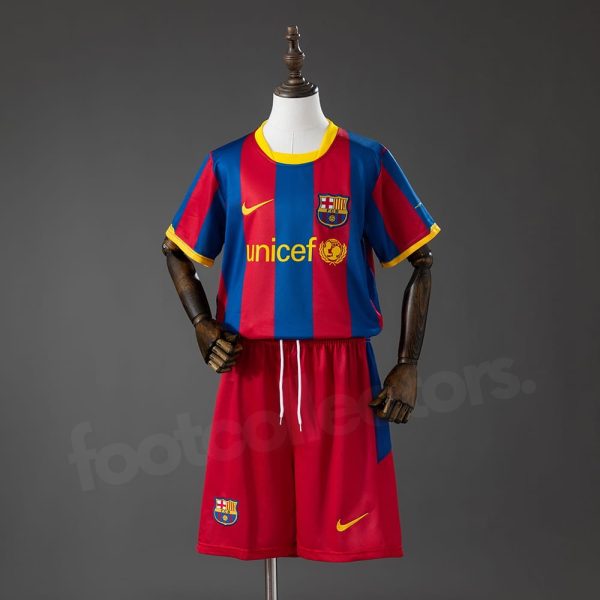 Maillot Enfant Barca Domicile 2010 2011