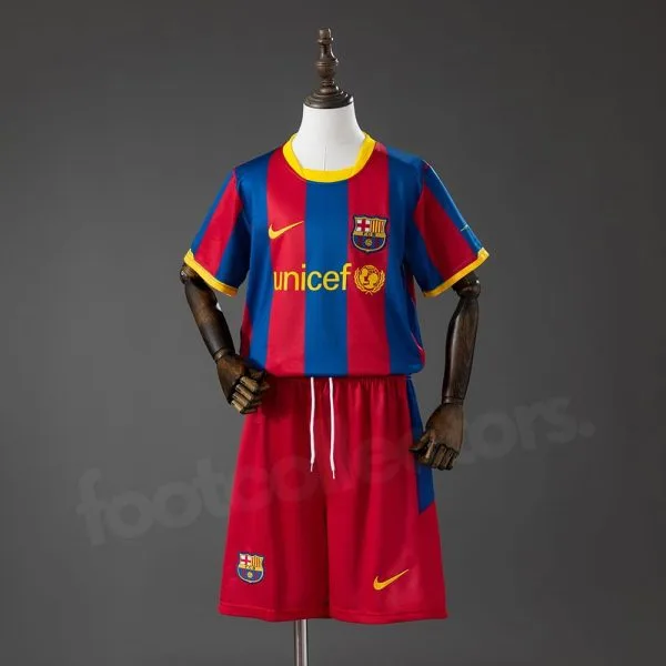 Maillot Enfant Barca Domicile 2010 2011