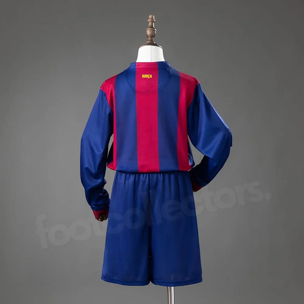 Maillot Enfant Barca Domicile 2014 2015 Manches Longues