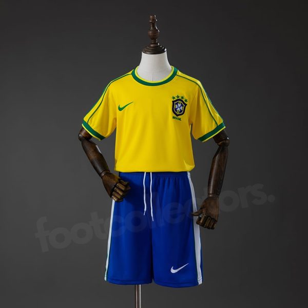Maillot Enfant Bresil Domicile 1998