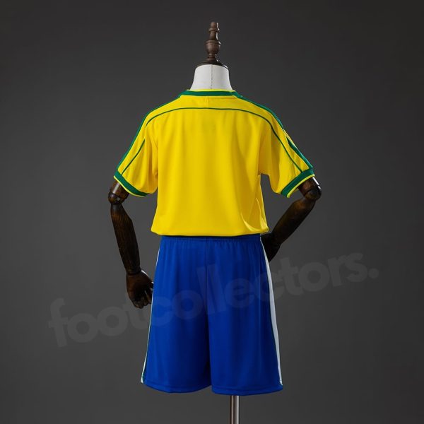 Maillot Enfant Bresil Domicile 1998