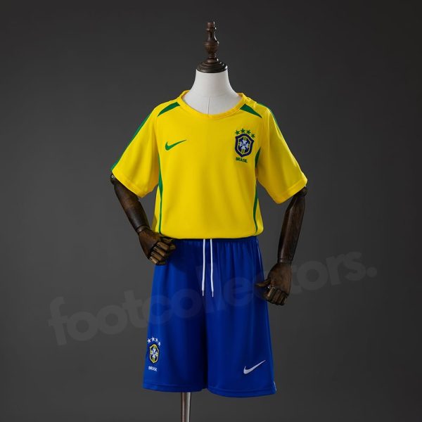 Maillot Enfant Bresil Domicile 2002