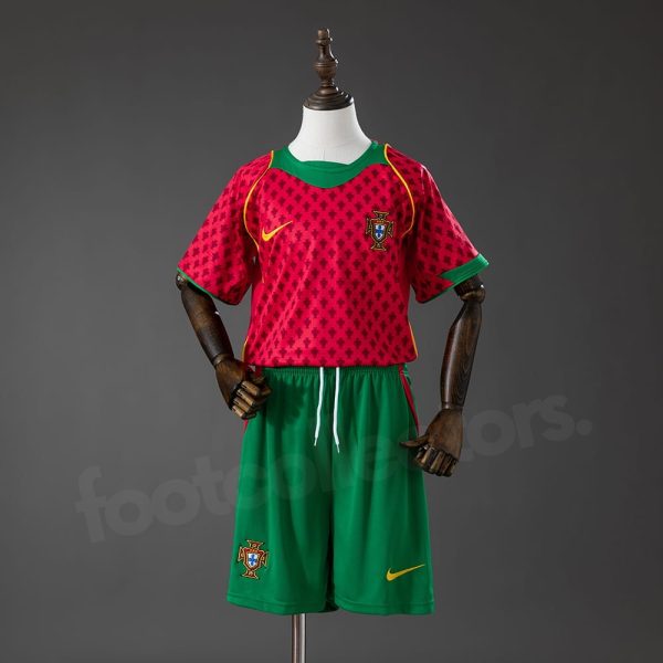 Maillot Enfant Portugal Domicile 2004