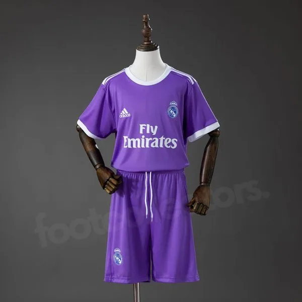 Real Madrid Away Kids Jersey 2016-2017