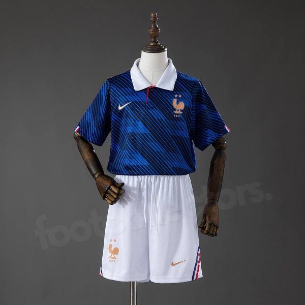 Maillot Equipe de France Enfant Domicile Coupe du Monde 2026