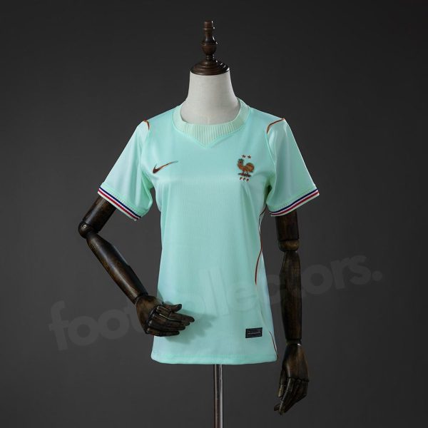 Maillot Equipe de France Femme Vert Coupe du Monde 2026