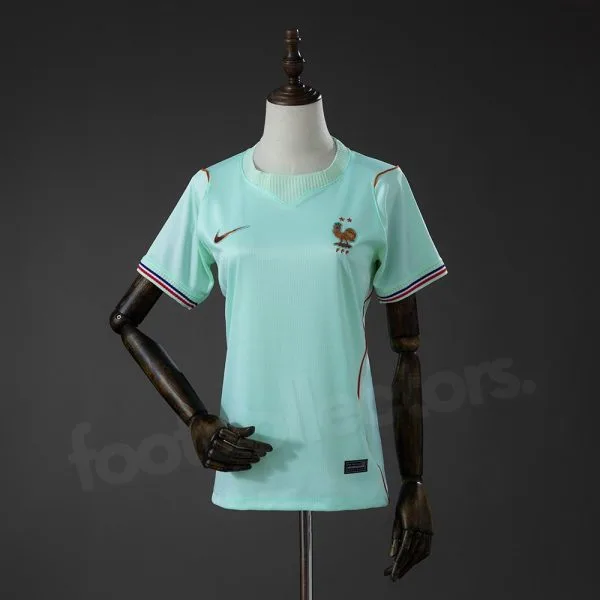 Maillot Equipe de France Femme Vert Coupe du Monde 2026