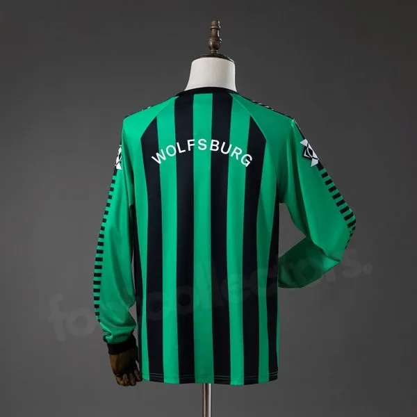 Maillot Wolfsburg Exterieur 1995-1996  Manches Longues