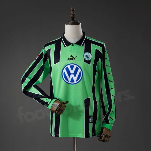 Maillot Wolfsburg Exterieur 1999-2000  Manches Longues