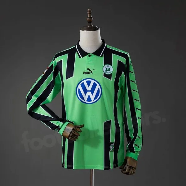 Maillot Wolfsburg Exterieur 1999-2000  Manches Longues
