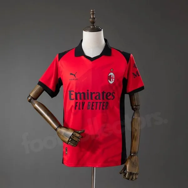 Maillot AC Milan x Slam Jam Fourth Rouge 2025-2026