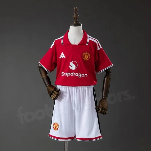 Maillot Enfant Manchester United Domicile 2026 2027