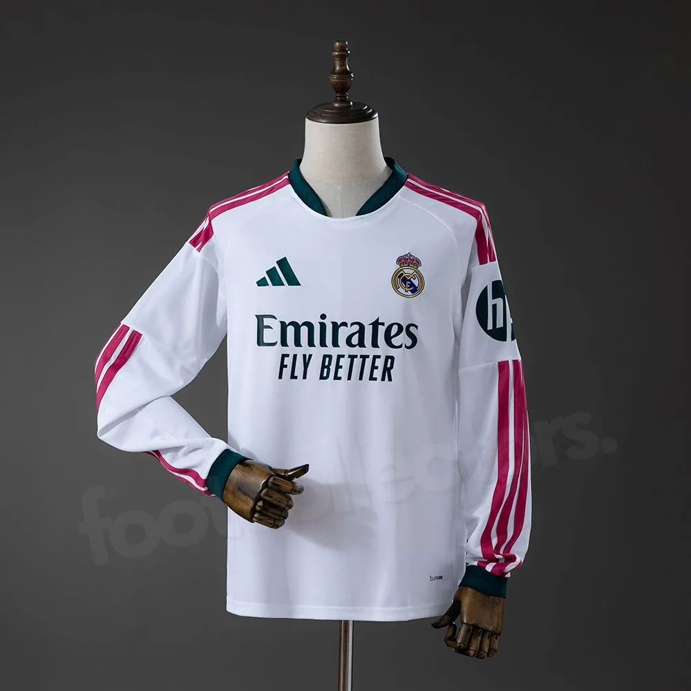 Maillot Real Madrid Domicile Manches Longues 2026-2027 (1)