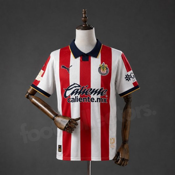 Maillot Chivas de Guadalajara 120 Ans Anniversaire 2026-2027