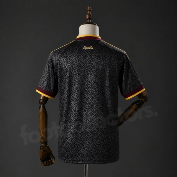Maillot Espagne 2 Etoiles Edition Speciale Noir