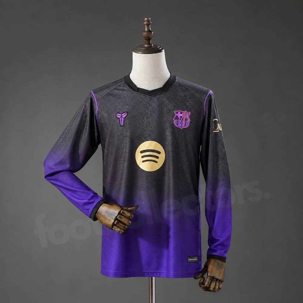 Maillot FC Barcelone Exterieur 2026-2027 Manches Longues (1)