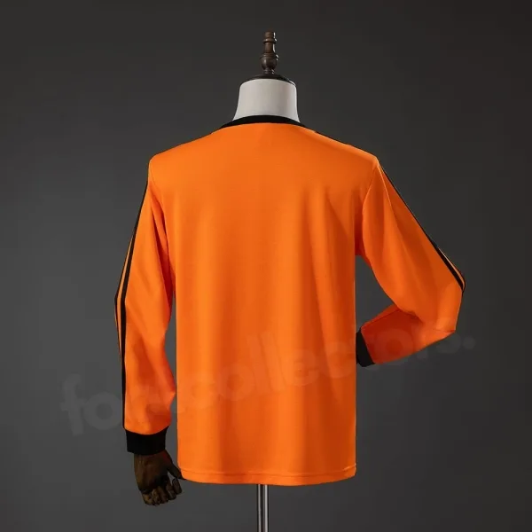Maillot Pays Bas Domicile 1980 Manches Longues