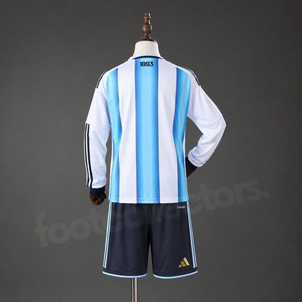 Maillot Argentine Domicile 2026 Manches Longues