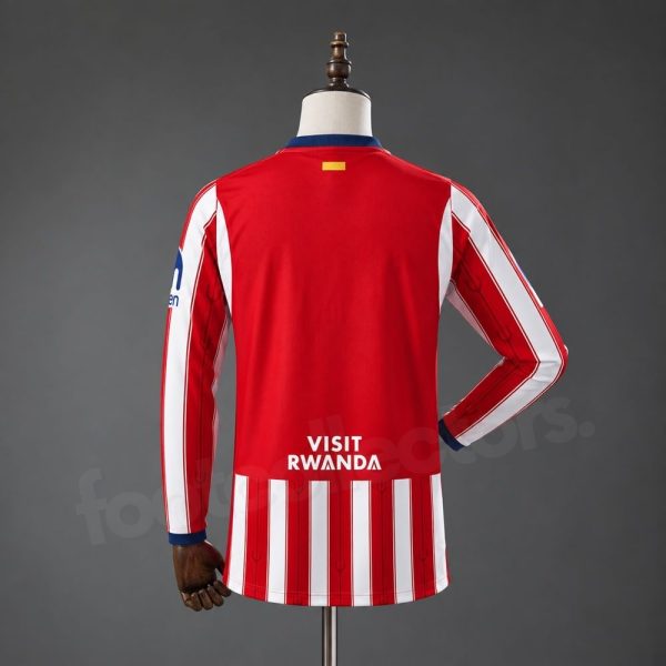 Maillot Atletico Madrid Domicile 2026 2027 Manches Longues