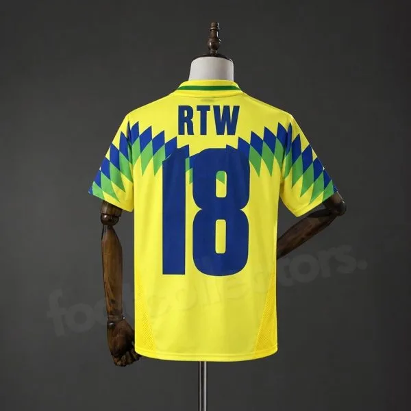 Maillot Bresil 1995 Domicile Corteiz Retro