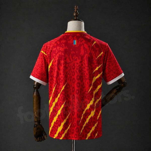 Maillot Congo RDC Third 2026 2027 Rouge Nuit