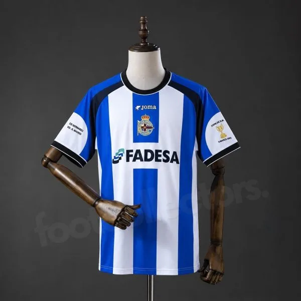 Maillot Deportivo de La Coruna Domicile 2001 2002