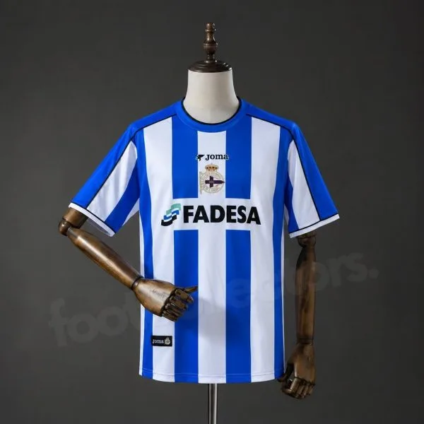 Maillot Deportivo de La Coruna Domicile 2002-2003