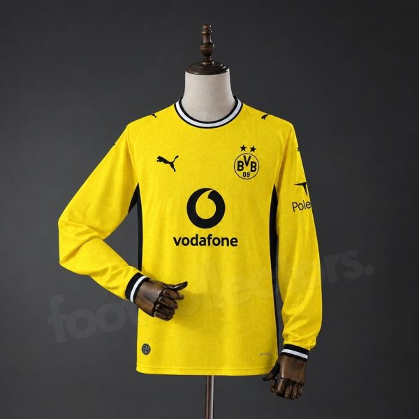 Maillot Dortmund Domicile 2026 2027 Manches Longues