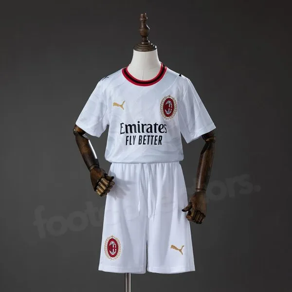 Maillot Enfant AC Milan Exterieur 2026 2027