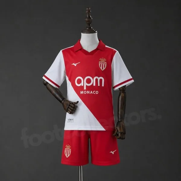 Maillot Enfant AS Monaco Domicile 2026 2027