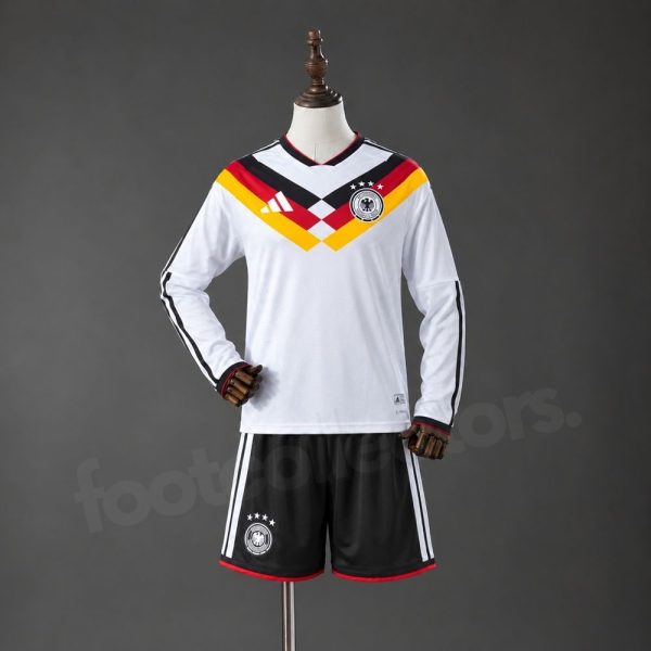Maillot Enfant Allemagne Domicile 2026 Manches Longues