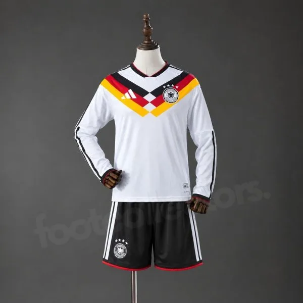 Maillot Enfant Allemagne Domicile 2026 Manches Longues