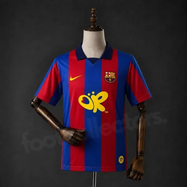 Maillot FC Barcelone 2026-2027 Retro Style