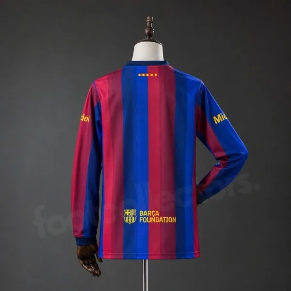 Maillot FC Barcelone Domicile 2026-2027 Manches Longues