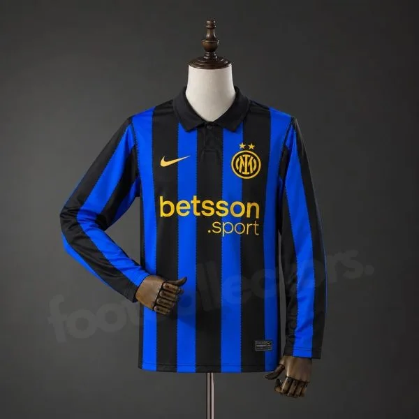 Maillot Inter Milan Domicile 2026 2027 Manches Longues